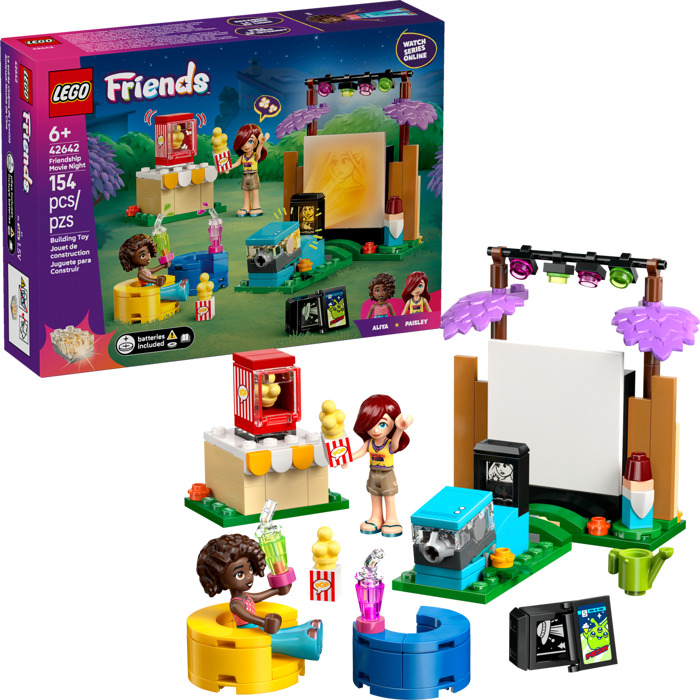 Friends - soiree film entre amis - CONSTRUCTION - LEGO