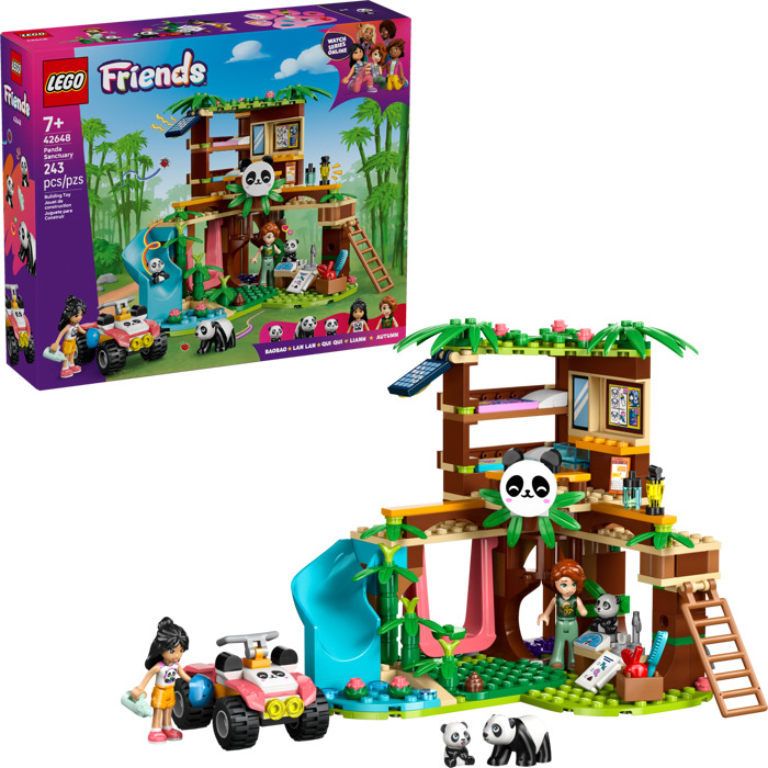 Friends - sanctuaire soins du panda - CONSTRUCTION - LEGO