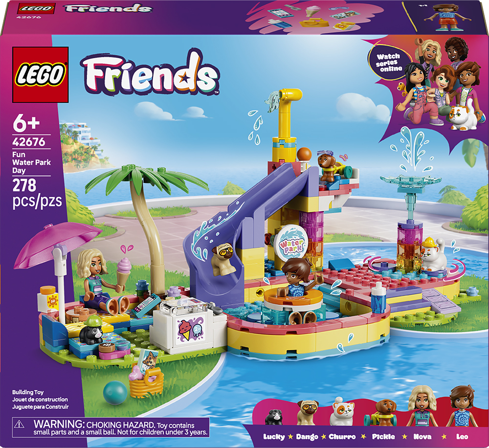 Friends - Fabuleuse journée au parc aqua - CONSTRUCTION - LEGO