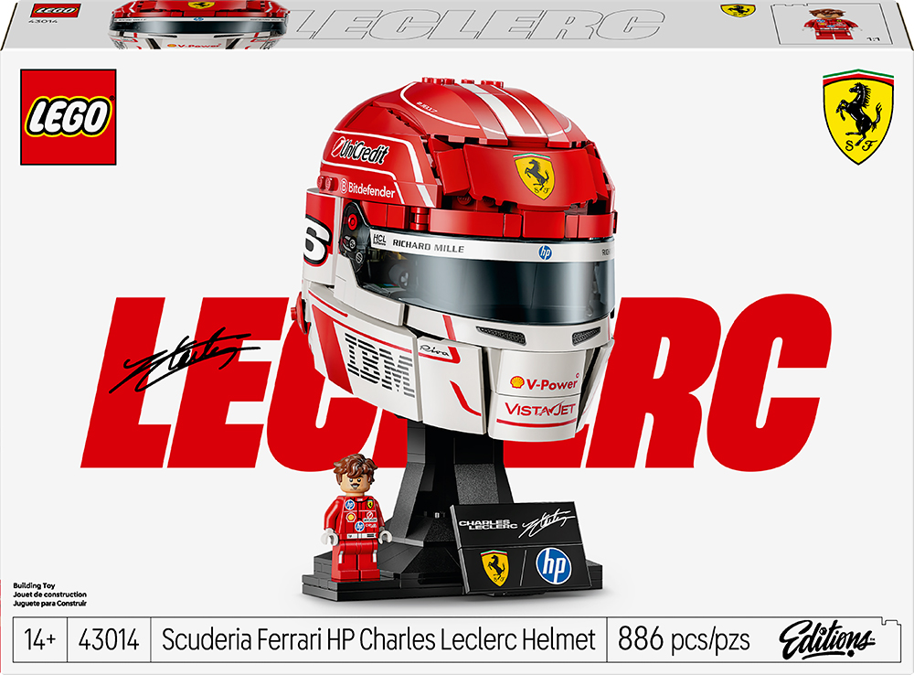 Special Edition V: Casque de C. Leclerc - CONSTRUCTION - LEGO