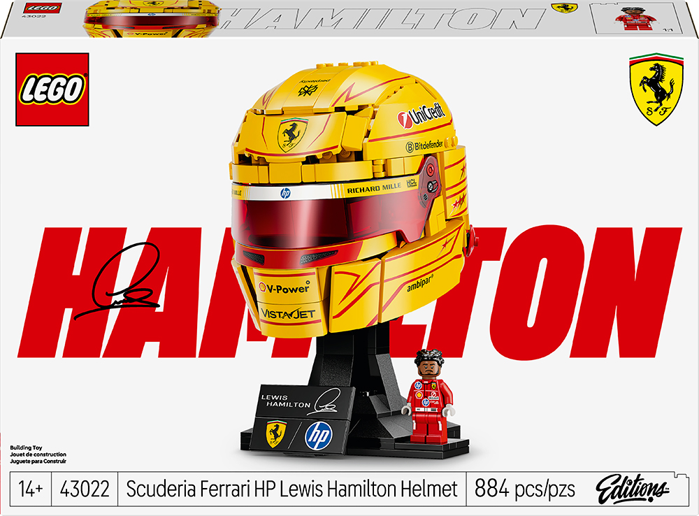 Special Edition V: Casque de L. Hamilton - CONSTRUCTION - LEGO