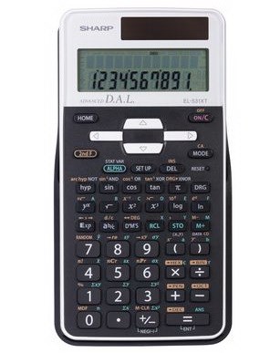 CALCULATRICE EL531XTBWH - MACHINE DE BUREAU - SHARP