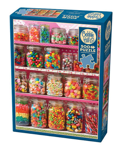 Cobble Hill - Candy Shelf, 500 pièces - 500 PIÈCES - COBBLE HILL