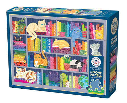 Cobble Hill - Rainbow Cats, 500 pièces - 500 PIÈCES - COBBLE HILL