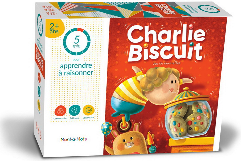 Charlie Biscuit - Mont-à-Mots - JEUX ÉDUCATIF - LUDIK QUEBEC