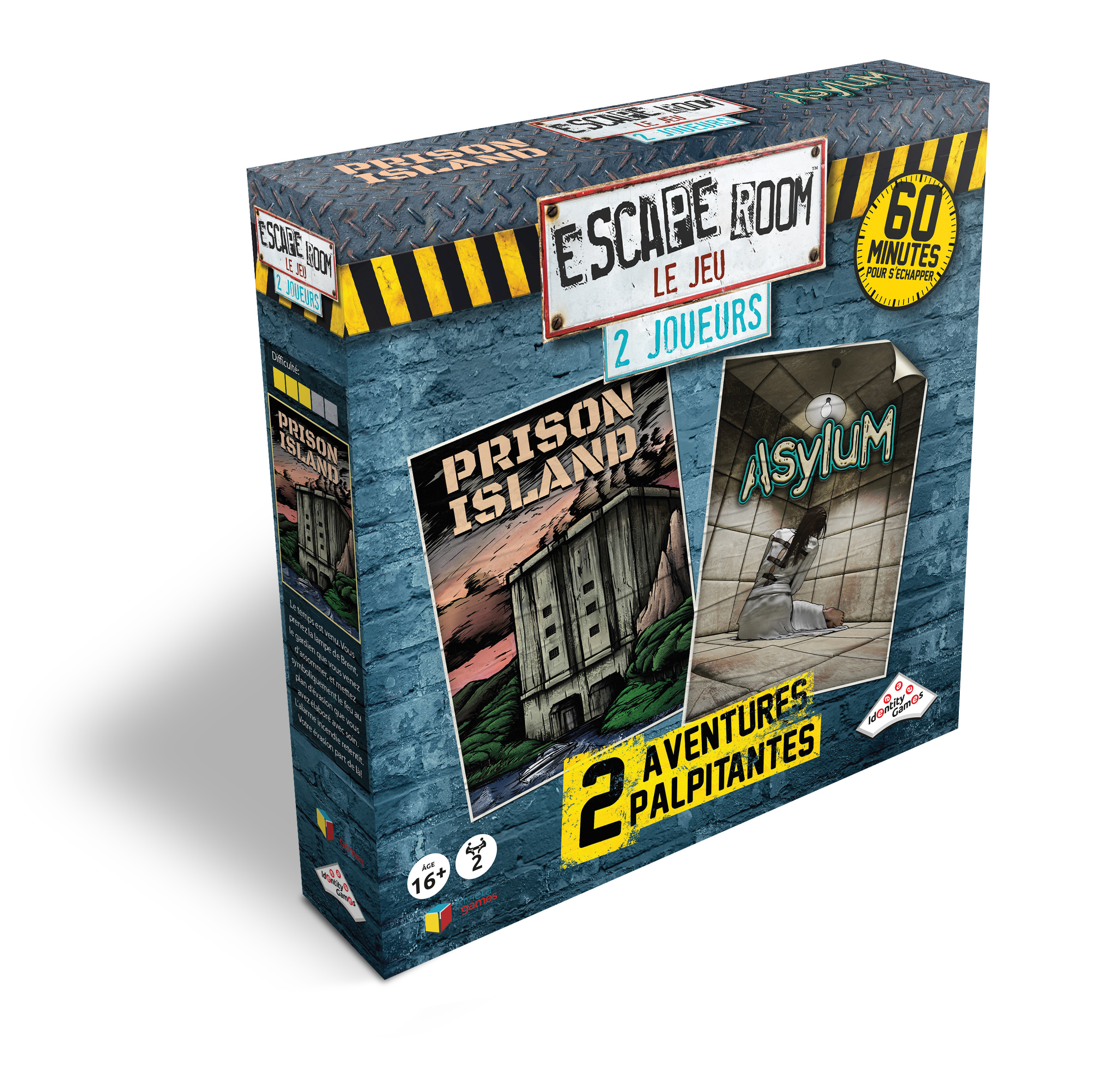 ESCAPE ROOM 2 JOUEURS - JEUX DE PARTY & D'AMBIANCE - IDENTITY GAMES