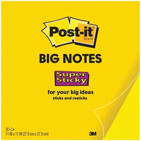 POST-IT GEANT 11X11 - ETIQUETTES & ADHESIFS - MICROSOFT