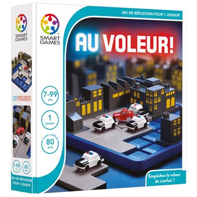 SMART GAMES - AU VOLEUR! - JEUX DE LOGIQUE & PATIENCE - SMART