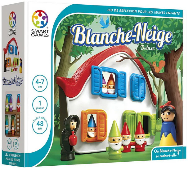 BLANCHE-NEIGE DELUXE - JEUX DE LOGIQUE & PATIENCE - SMART GAMES