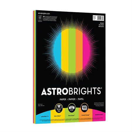 PAPIER ASTROBRIGHT 24 LBS - PAPETERIE - MICROSOFT
