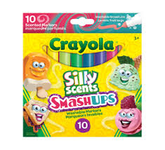 Marqueurs Smash Ups Silli Scents ( 10 ) - SCOLAIRE - MICROSOFT