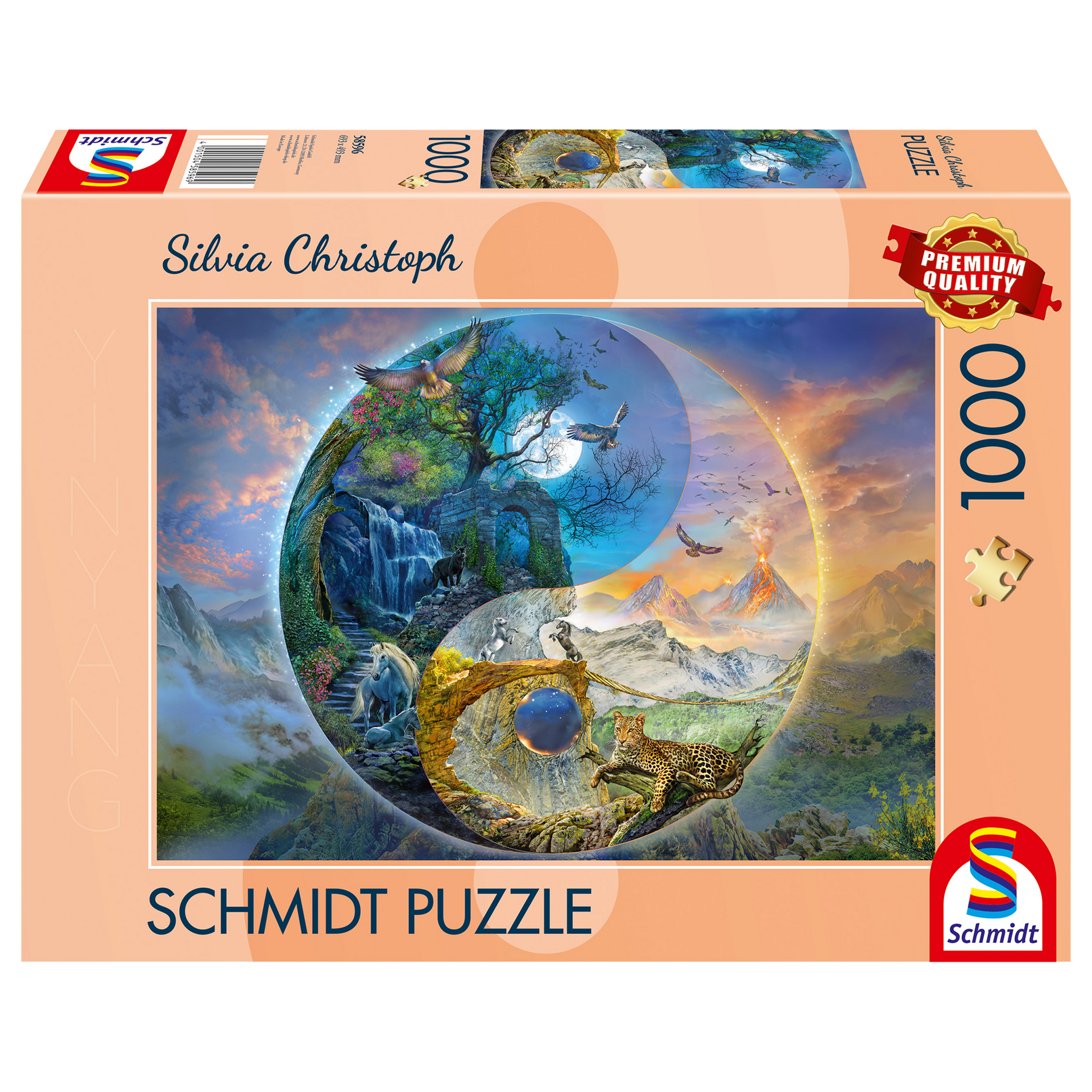 Schmidt - Ying&Yang Royaume de la montag - 1000 PIÈCES - SCHMIDT