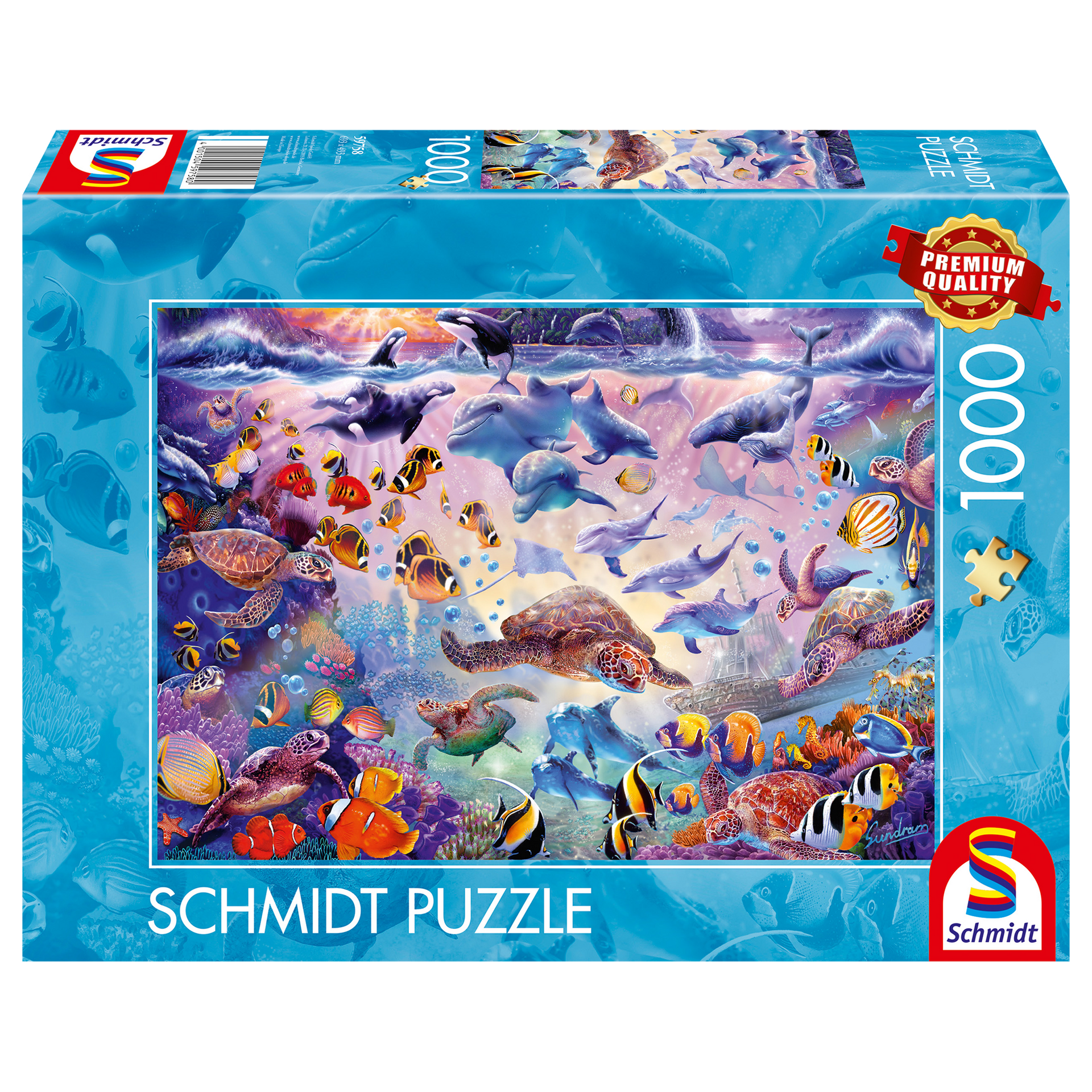 Schmidt - Beaute de l'Ocean 1000 pcs - 1000 PIÈCES - SCHMIDT