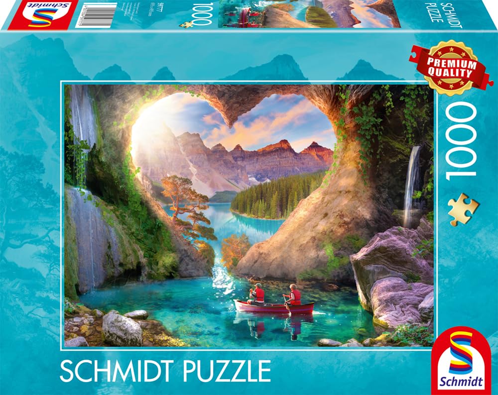 Schmidt - La vue du coeur, 1000pcs - 500 PIÈCES - SCHMIDT