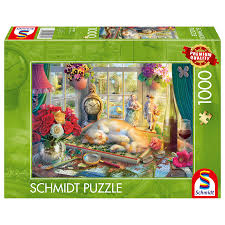 Schmidt - L'heure du casse-tête, 1000pcs - 1000 PIÈCES - SCHMIDT