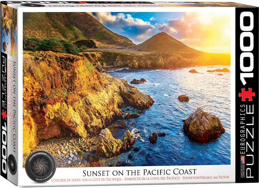 Eurographics - Coucher de soleil, 1000 - 1000 PIÈCES - EUROGRAPHICS