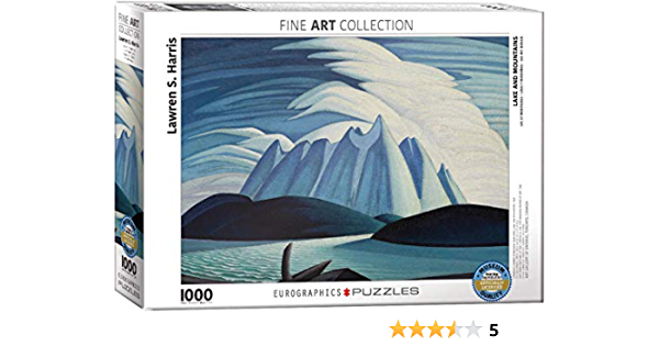 CASSE-TETE 1000 LAKE AND MOUNTAINS - 1000 PIÈCES - EUROGRAPHICS