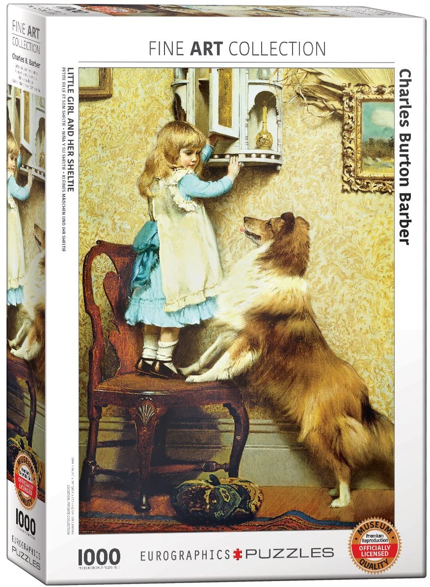 CASSE-TETE 1000 BARBER-LITTLE GIRL - 1000 PIÈCES - EUROGRAPHICS