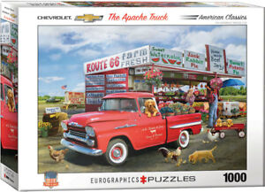 EUROGRAPHICS 1000, THE APACHE TRUCK - CASSE-TÊTE ADULTES - EUROGRAPHICS