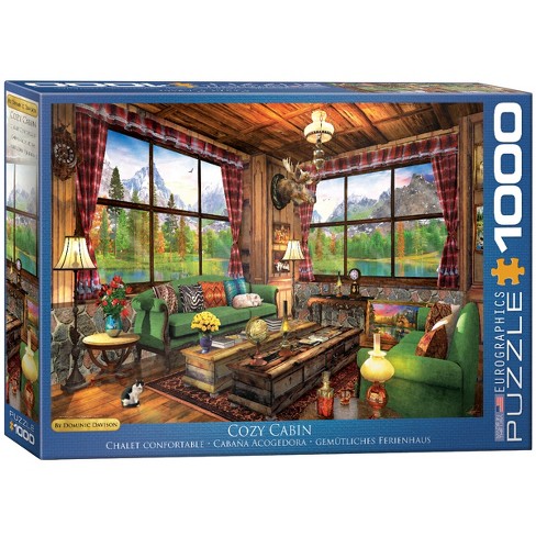 CASSE-TETE 1000 CHALET CONFORTABLE - CASSE-TÊTE ADULTES - EUROGRAPHICS