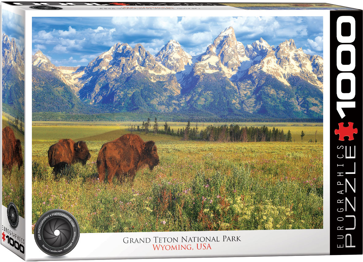 EUROGRAPHICS -Gr. Teton Nat. Park ,1000 - 999 PIECES ET MOINS - EUROGRAPHICS