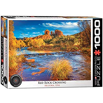 CASSE-TETE 1000 RED ROCK CROSSING - CASSE-TÊTE ADULTES - EUROGRAPHICS