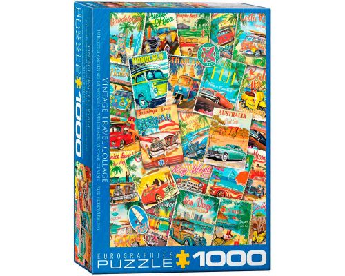 EUROGRAPHICS 1000, PUBLICITÉS ANCIENNE - 1000 PIÈCES - EUROGRAPHICS