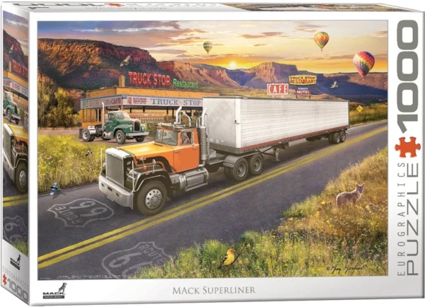 Eurographics - Mack Superliner, 1000 - 1000 PIÈCES - EUROGRAPHICS