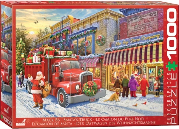 Eurographics - Le camion du Père-Noël - 1000 PIÈCES - EUROGRAPHICS