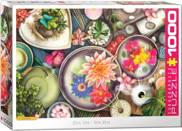 Eurographics - Spa Zen, 1000 - 1000 PIÈCES - EUROGRAPHICS