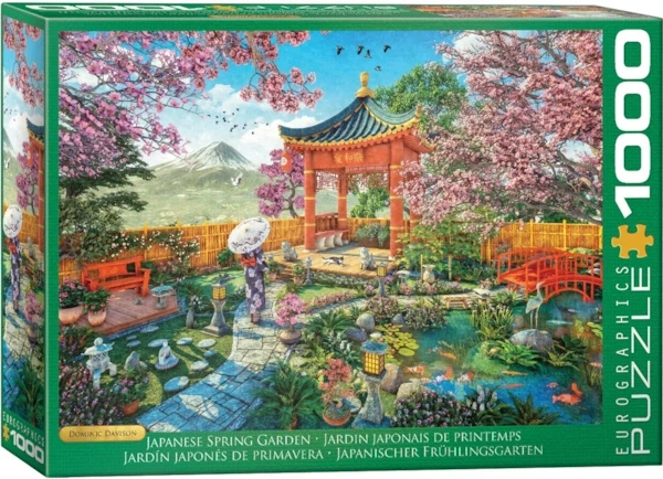 Eurographics - Jardin Japonais, 1000 - 1000 PIÈCES - EUROGRAPHICS