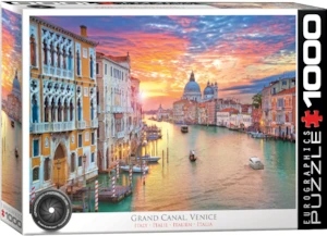 Eurographics - Grand Canal Venice, 1000 - 1000 PIÈCES - EUROGRAPHICS