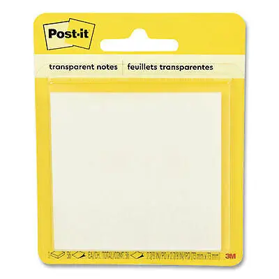 POST-IT TRANSPARENT 3X3 - PAPETERIE - 3M