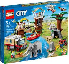 CITY - LE CAMP DE SAUVETAGE DE LA FAUNE - CONSTRUCTION - LEGO
