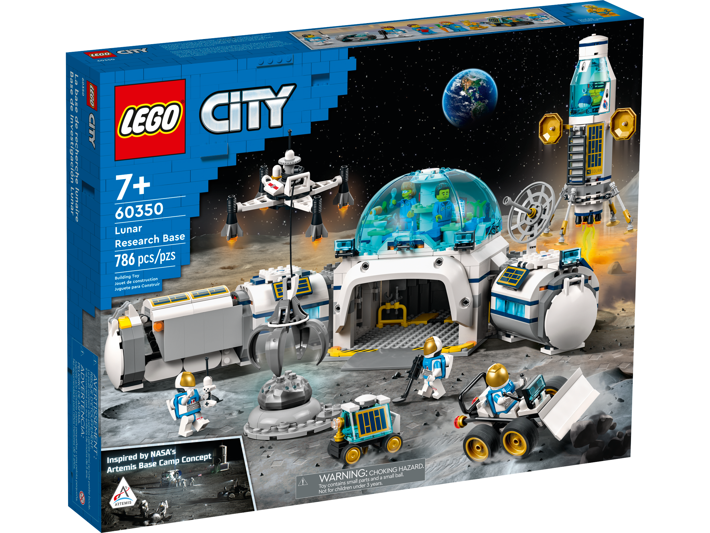 CITY - BASE DE RECHERCHE LUNAIRE - CONSTRUCTION - LEGO