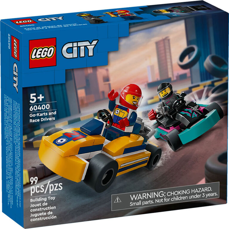 City - Karts et pilotes de course - CONSTRUCTION - LEGO