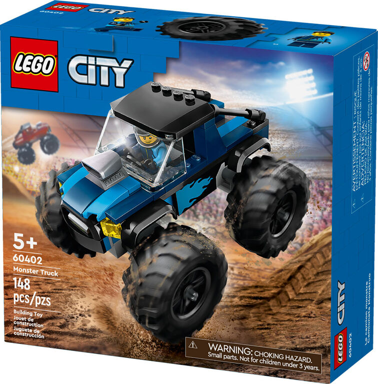 City - Monster Truck bleu - CONSTRUCTION - LEGO