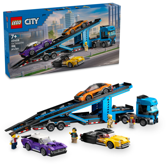 City - Car transporter - CONSTRUCTION - LEGO