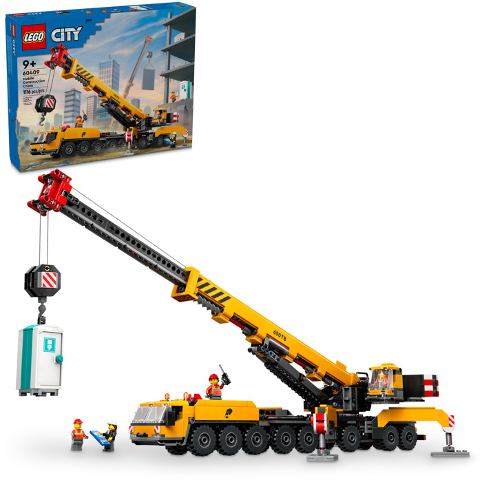 City - Mobile construction crane - CONSTRUCTION - LEGO