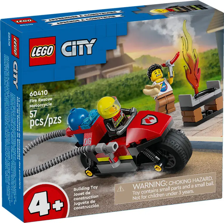 City - La motocyclette de sauvetage - CONSTRUCTION - LEGO