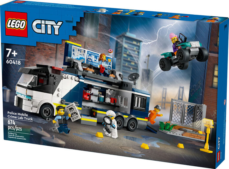 City - le camion laboratoire mobile - CONSTRUCTION - LEGO