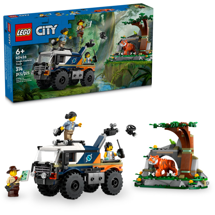 City - Jungle explorer truck - CONSTRUCTION - LEGO