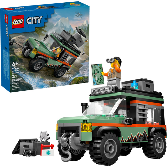 Le camion de montagne tout-terrain - CONSTRUCTION - LEGO