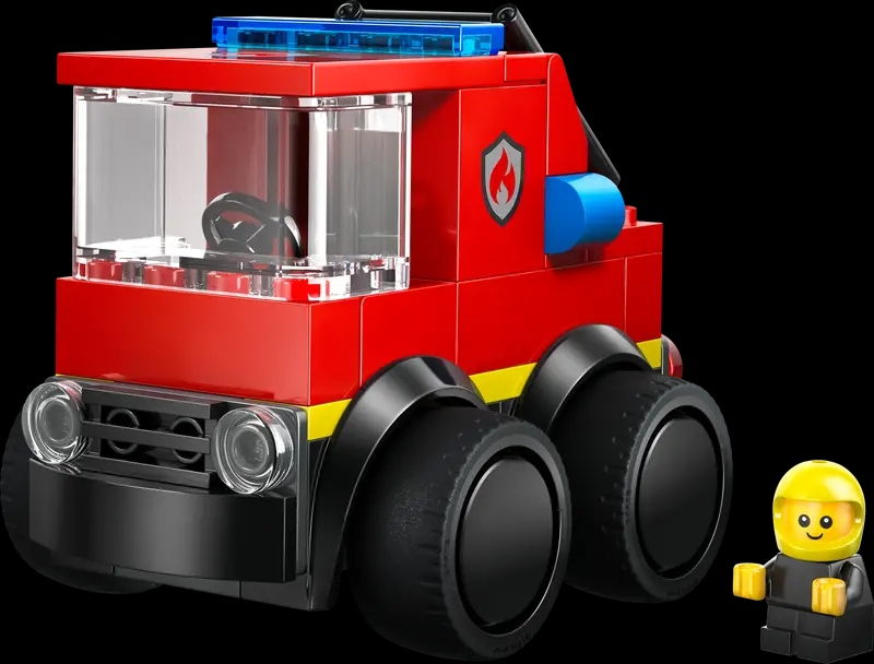City - Mini vehicules : Camion de pompie - CONSTRUCTION - LEGO