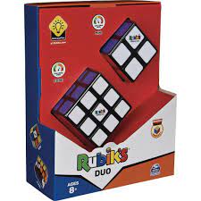 RUBIK'S ENSEMBLE DUO 3X3 ET 2X2 - JEUX DE LOGIQUE & PATIENCE - SPIN MASTER