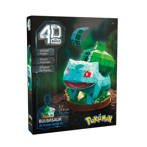4d Buid - Pokemon Bulbizarre - 3D - SPIN MASTER