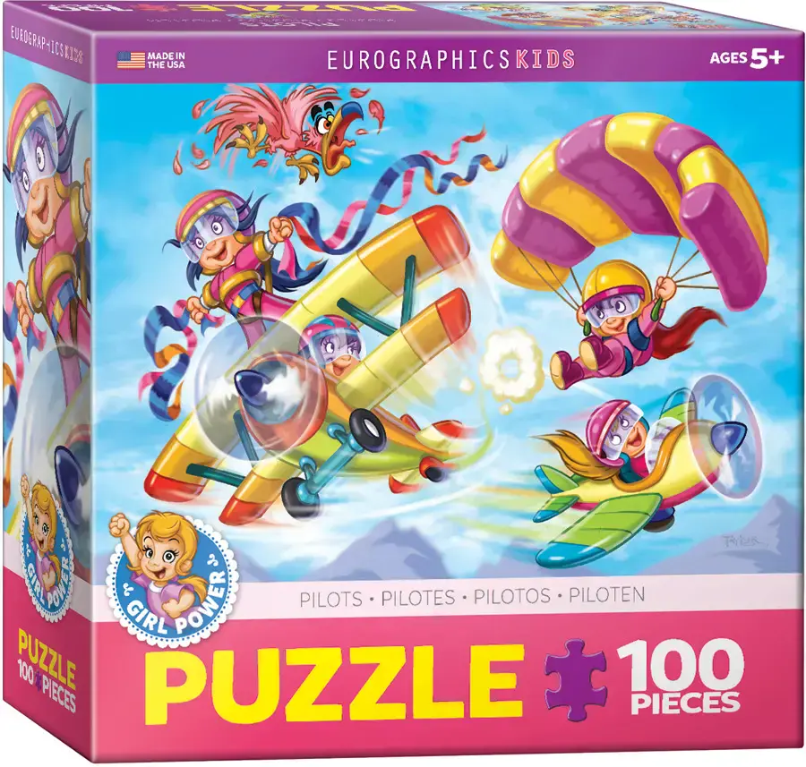 CASSE TETE 100 PILOTS - 100 PIECES - EUROGRAPHICS