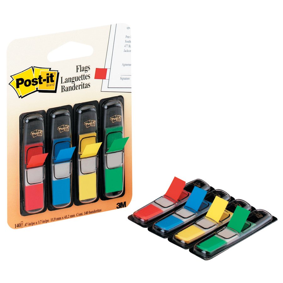 POST-IT LANGUETTE (140) ASST - PAPETERIE - 3M