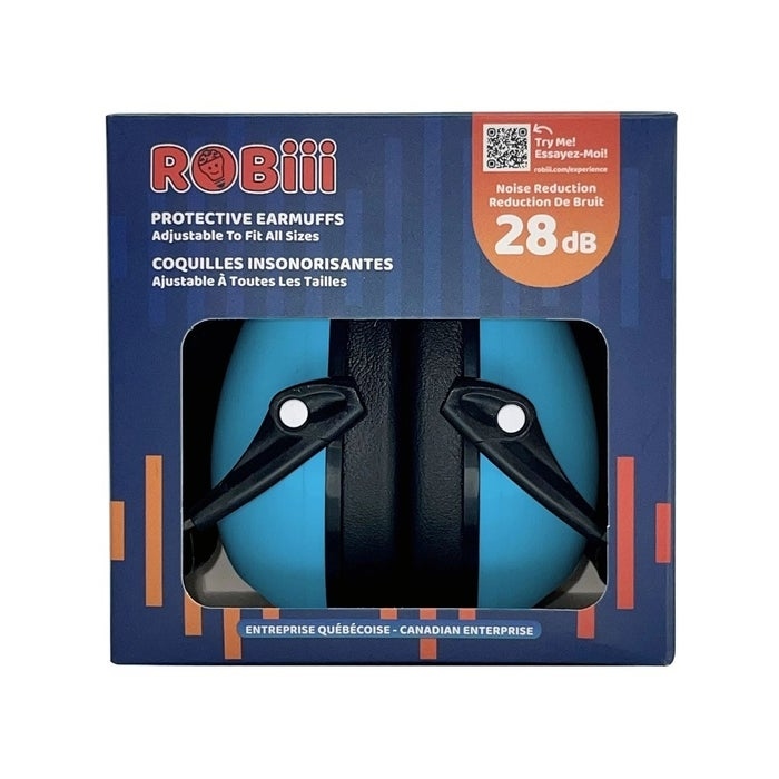 Coquilles insonorisantes bleues - AIDE AUX DEVOIRS - ROBIII