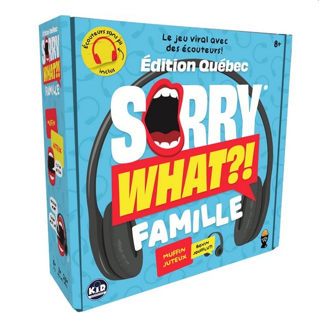 Sorry What?! - Édition Famille - JEUX DE SOCIÉTÉ ET FAMILLE - KID COLLECTION
